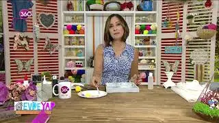 Evde Yap - Mermer Efektli Sunum Tabağı Yapımı - 02 08 2019
