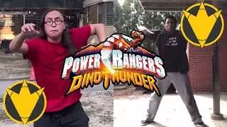 Power Rangers Dino Thunder Red & Black Fan Morph ft @MyJazzyMac (NO VFX)