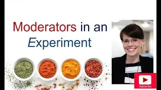 Part 1: What is a moderator? Their types, dichotomization & data analysis tips