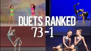 Dance Moms - Duets Ranked 73-1