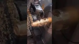 Brass CNC Turning Parts. #cnc #cncmachining #machining #cncturning #turning #brass #manufacturing