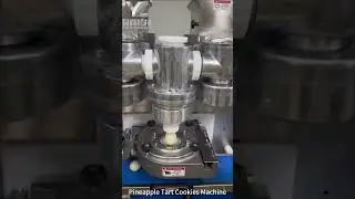 Pineapple Tart Cookies Machine,Pineapple Cake Machine  #凤梨酥  #凤梨塔  #黄梨饼  #包馅机 #encrustingmachine