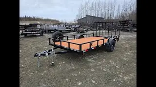 Big Bubba's 7x14 5K (Non-Braking Axle) Utility Trailer Walk Around
