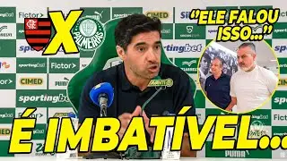 ABEL FERREIRA DESABAFOU SOBRE ISSO! A ESTRUTURA LÁ É GIGANTE! FLAMENGO É OUTRO ESCALÃO!