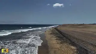 Soar Above the Atlantic Ocean off Gran Canaria