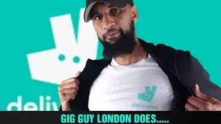 Gig Guy London выступает в Deliveroo (Лондон) &mdash; первый день