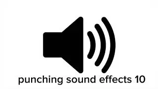 Punching sound effects 10 (free to use)
