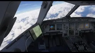 Frankfurt (EDDF) to Göteborg (ESGG) - DLH818 Fenix A319 on VATSIM ( GoAround caused by crosswind )
