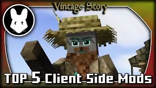 ТОП-5 клиентских модификаций для Vintage Story — пошаговое описание.
