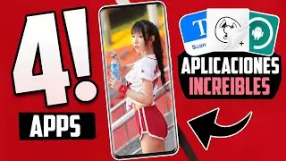 4! INCREIBLES APPS de UTILIDAD que TIENES QUE INSTALAR YA MISMO!!!