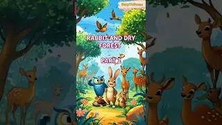 THE RABBIT AND DRY FOREST | STORY | SNAPTOSCENE #rabbit #dry  #forest #jungle #aistory  #snapscene