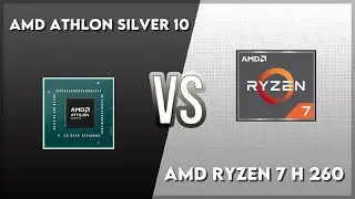AMD Athlon Silver 10 vs AMD Ryzen 7 H 260 Technical Comparison