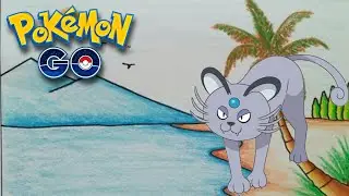 Meowth Alola Evolution Persian Alola PERFECT 100% IV 💯 ⭐⭐⭐ #PokemonGO #Shorts