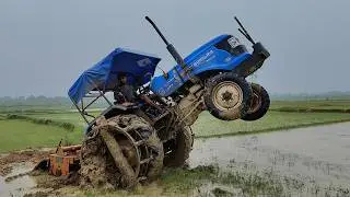 Sonalika Di-42 RX Sikandar | Heavy Stuck in Mud Tractor Gadi