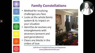 Family Constellations - what it is and what occurs during an appointment.