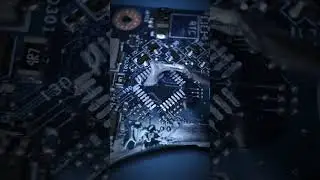 This Tiny Chip Gets a Big Repair! #microsoldering #electronicsrepair #asmr