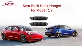 TAPTES&reg; Seat Back Hook Hanger for Tesla Model Y Model 3