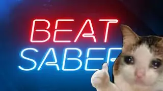 One of my best attempts at godzilla on beat saber