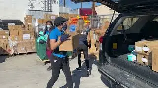 CCRC, a non-profit distributes over $1 million worth of supplies!