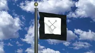 Flag of Nguyen dynasty's administrative unit - Bac Ninh