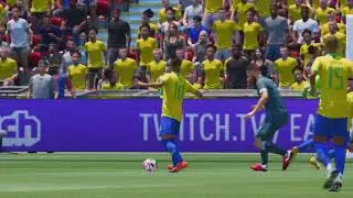 FIFA 21   Argentina vs Brazil   Wembley Stadium Full Gameplay