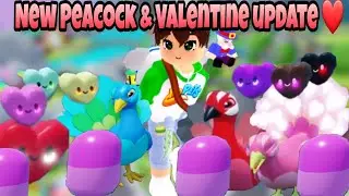 🦚NEW PEACOCK PET & VALENTINES DAY UPDATE IN ROPETS!! ROBLOX❤