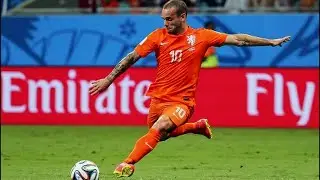 Wesley Sneijder 37 Free kick Goals