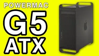 Finished Build: Powermac G5 ATX PC Case Mod (Matte Black)