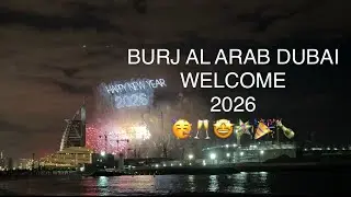 BURJ AL ARAB DUBAI NEW YEAR 2026 CELEBRATIONS #burjalarab #dubai #viral #shorts