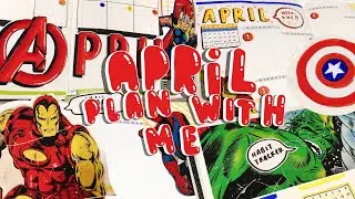 PLAN WITH ME | April 2019 Bullet Journal Setup