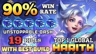 TOP 1 GLOBAL HARITH || HARITH SAVAGE GAMEPLAY || HARITH BEST BUILD 2020 ||
