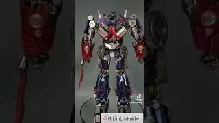 I'M OPTIMUS PRIME..LEADER AUTOBOT! THREEZERO DLX OPTIMUS PRIME TRANSFORMERS ROTF