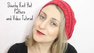 Slouchy Knit Hat Pattern