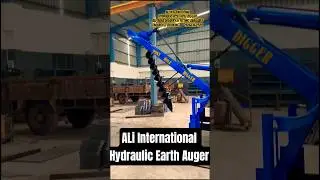 Hydraulic Earth Auger | Post Hole Digger | Pit Digger Machine | Tractor Piling Machine | Soil Digger