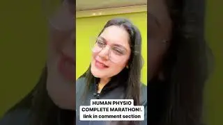 Human Physiology Complete Marathon | Link in Description | Garima Goel #shorts