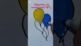 WOW Balloon🙀 #howtodraw #drawing #art #какнарисовать #wowartkids #speedpaint #arttutorial #disney #