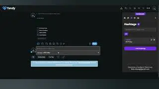 Hashtags | Fansly Extension