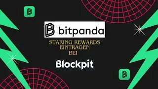 Bitpanda Staking Rewards manuell bei Blockpit eintragen Tutorial