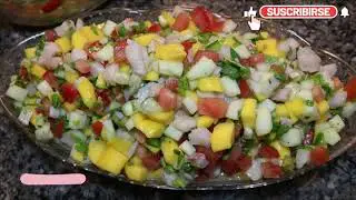 Ceviche de Pescado con Mango ||  Las Recetas de Mama