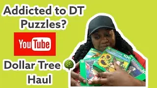 Dollar Tree Haul || Puzzles 🧩 and More!
