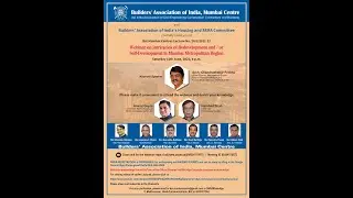 Webinar on Intricacies of Redevelopment and Self Development in Mumbai Metropolitan Region