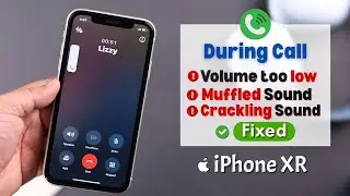 Low or Muffled Sounds during Call on iPhone XR? - How to Fix!