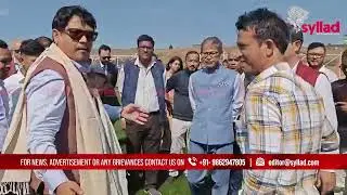 Kmen u Conrad K Sangma ba jop jingpyntrei madan artificial turf ha Amlarem