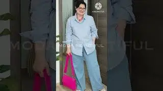 SE&Ntilde;ORAS DE 50 y Mas# shortsyoutube#moda#jeans #looks#se&ntilde;oras mayores# como vestir con jeans