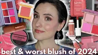 Ranking every blush I tried in 2024 | Best & Worst Blushes of the Year!