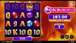 Gem Fire Frenzy by Hammertime Slot Features | GamblerID