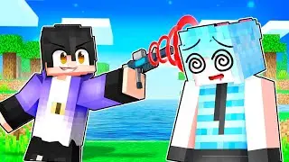 Uso CONTROL MENTAL Para Molestar a Mi Novia en Minecraft