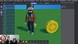The Sandbox Live Streams Wednesday, October 14 - 1:00PM - 2:00 PM EDT (16:00 - 17:00 GMT)