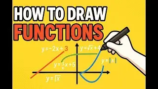 how to draw any function in Arabic رسم الدوال