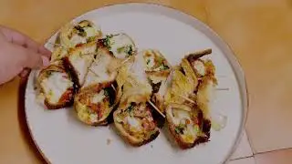 Now make Domino's Zing Parcel at home without oven. Bread recipe | bread ka nasta | breakfast recipe